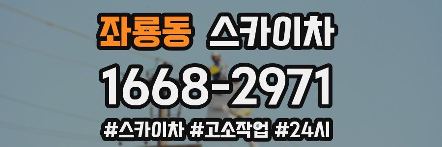 좌룡동 스카이차