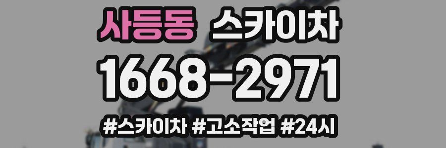 사등동 스카이차