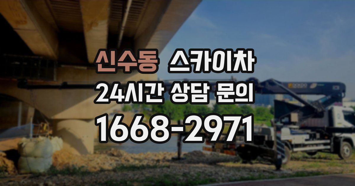 신수동 스카이차