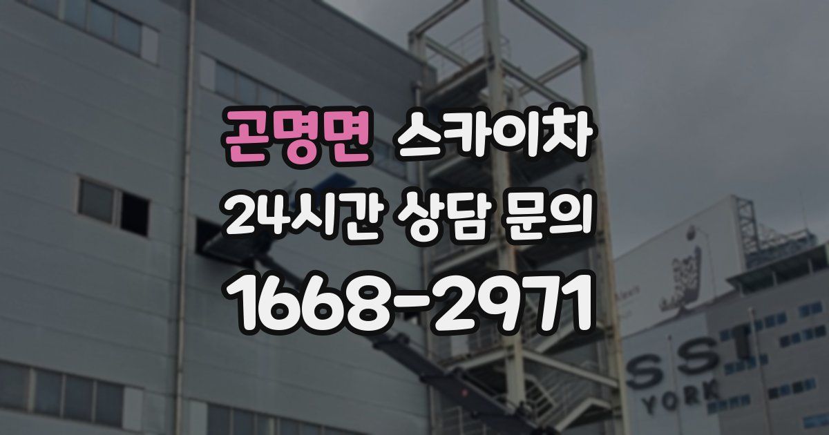 곤명면 스카이차