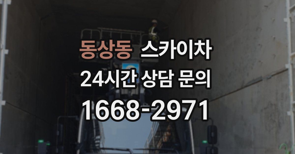 동상동 스카이차