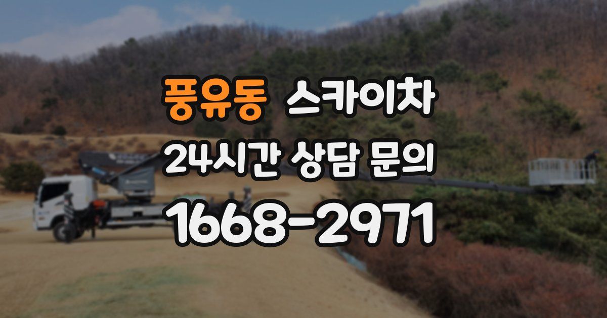 풍유동 스카이차