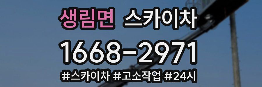 생림면 스카이차