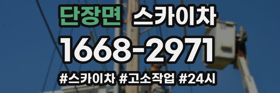 단장면 스카이차