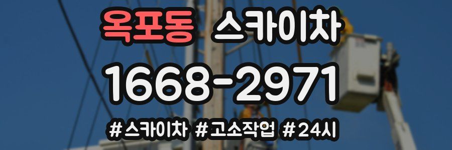 옥포동 스카이차