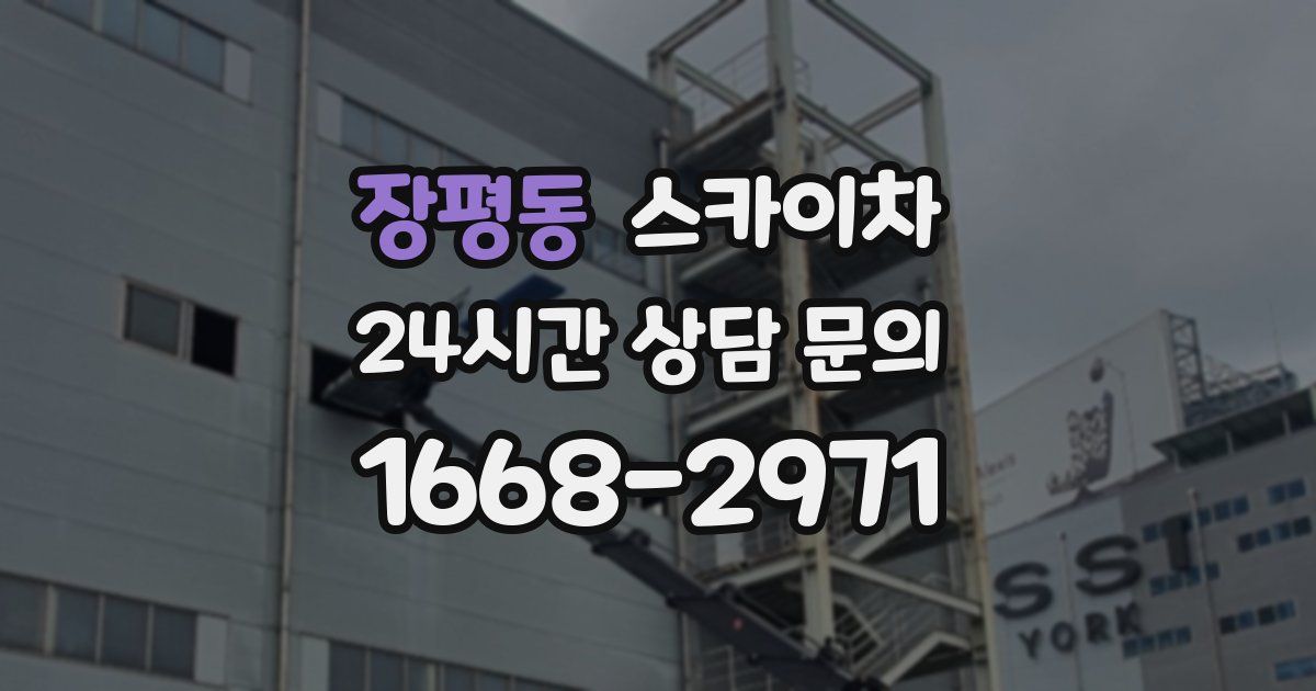 장평동 스카이차