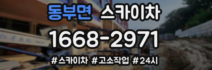 동부면 스카이차