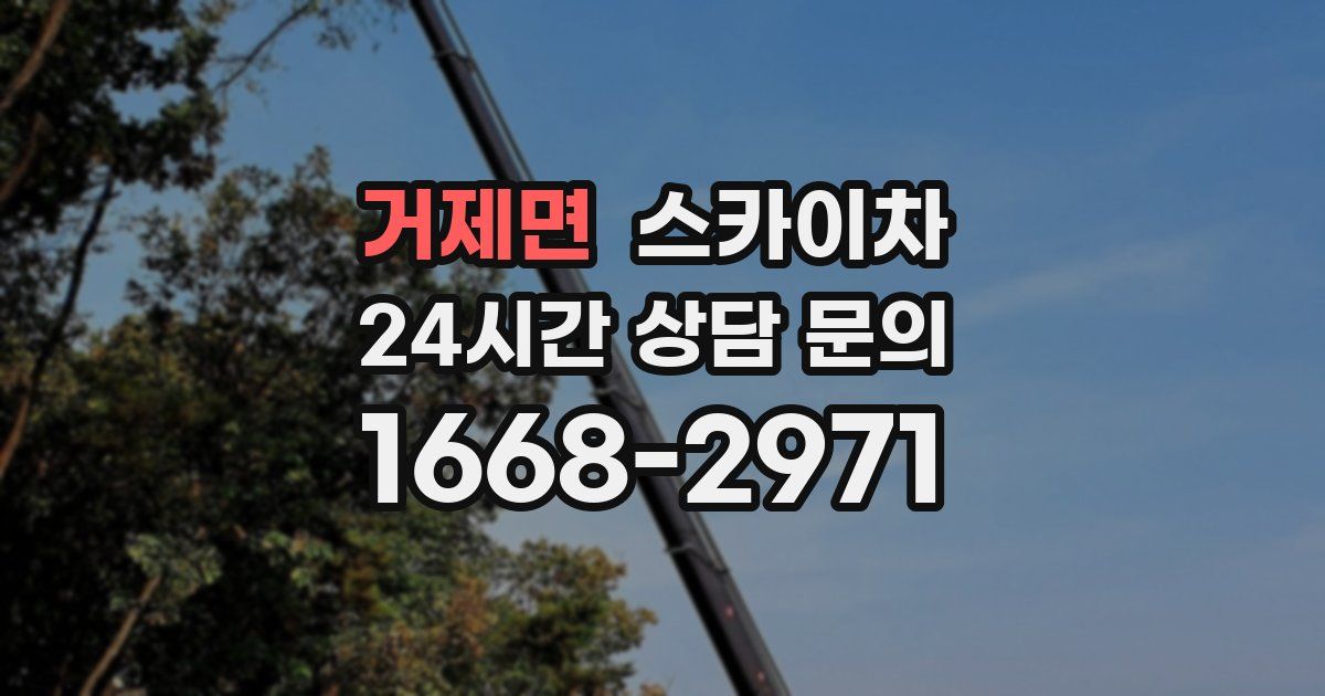 거제면 스카이차