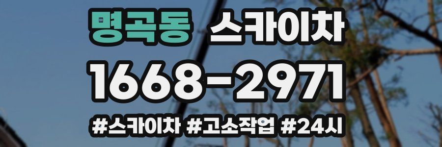 명곡동 스카이차