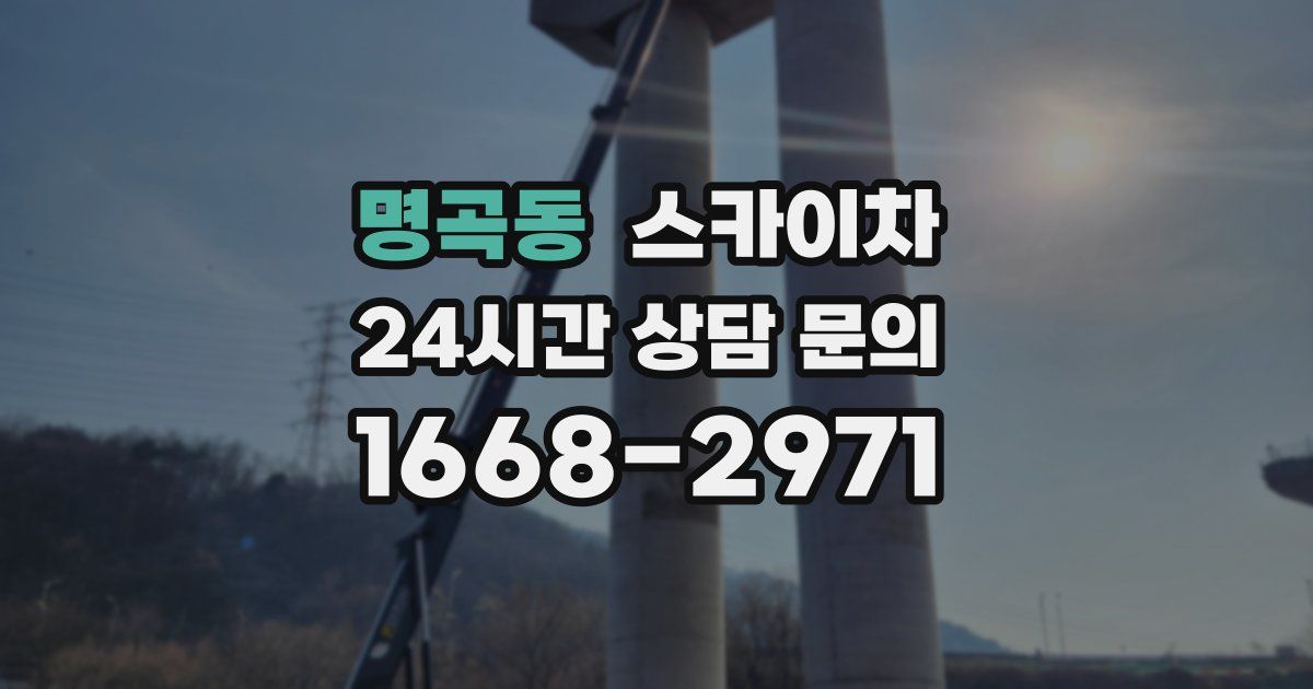 명곡동 스카이차