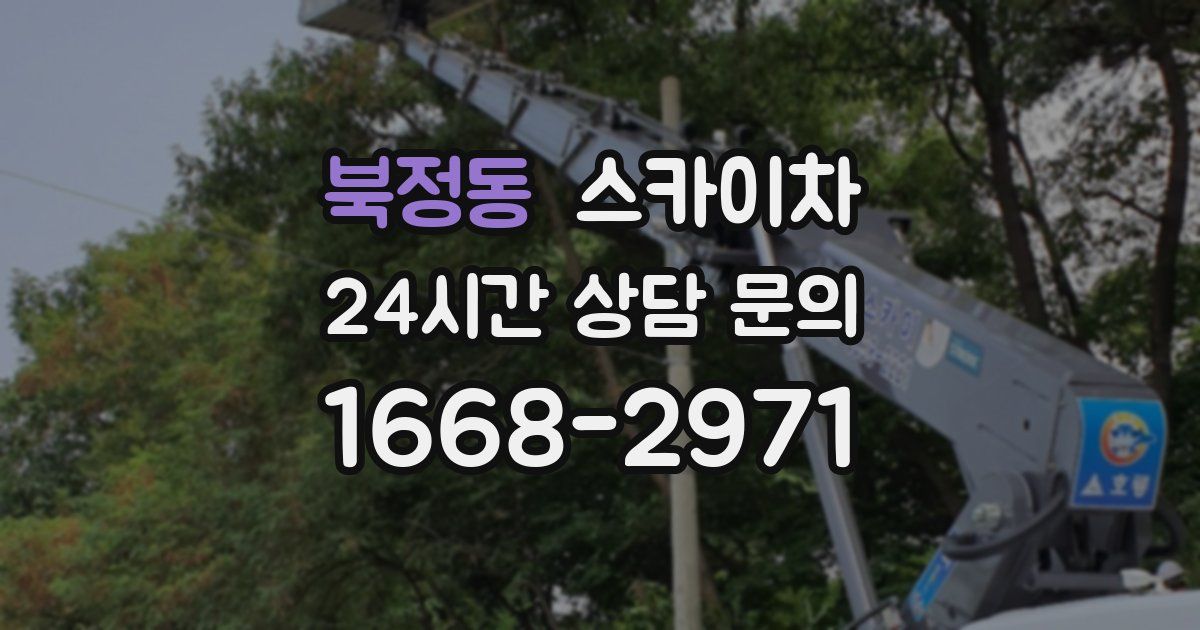 북정동 스카이차