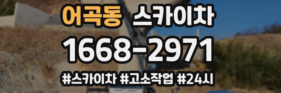 어곡동 스카이차