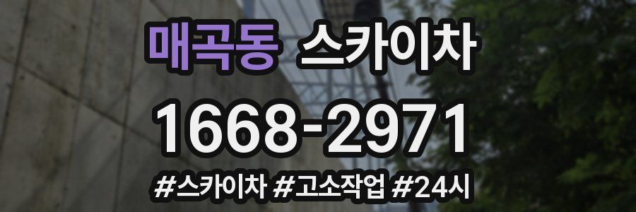 매곡동 스카이차