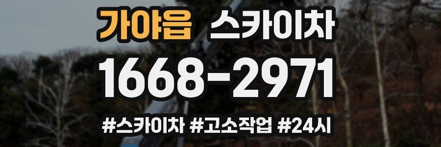 가야읍 스카이차