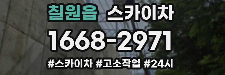 칠원읍 스카이차