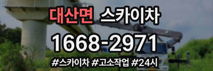 대산면 스카이차