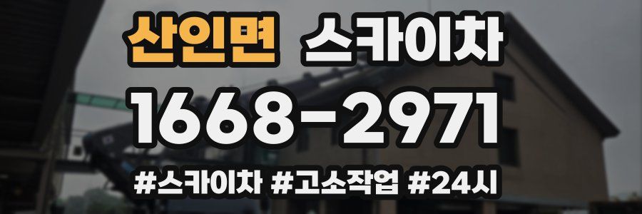 산인면 스카이차