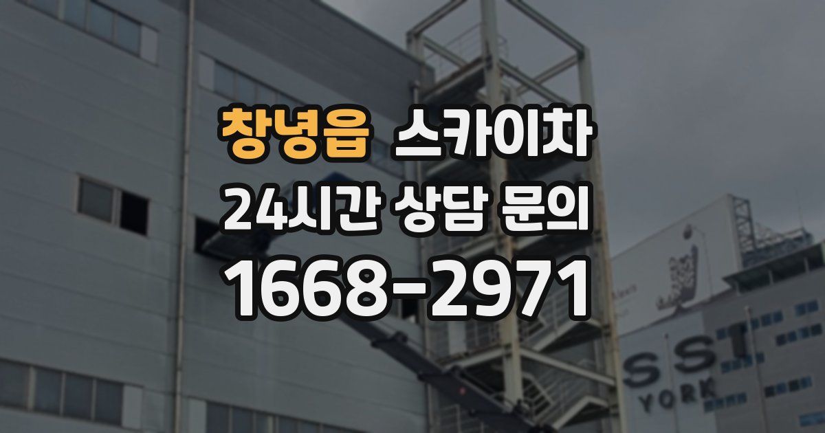 창녕읍 스카이차