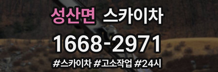 성산면 스카이차