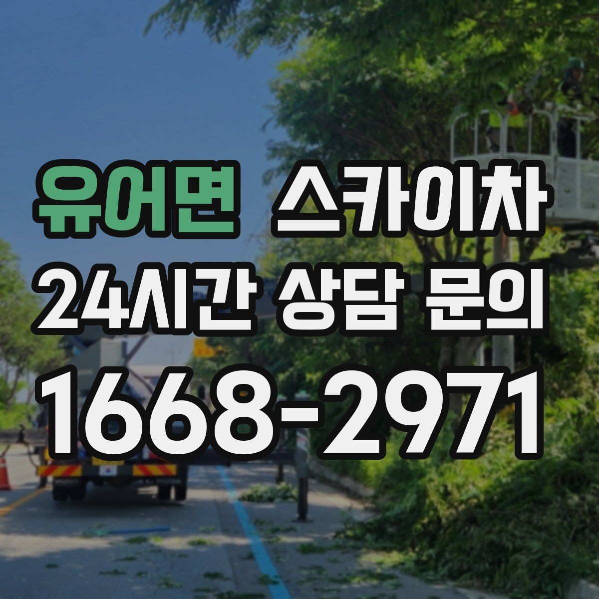 유어면 스카이차 높이와 위치만 알면 상담이 빨라집니다