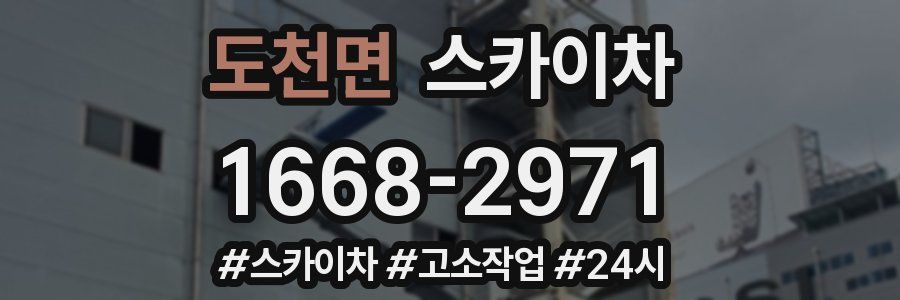 도천면 스카이차