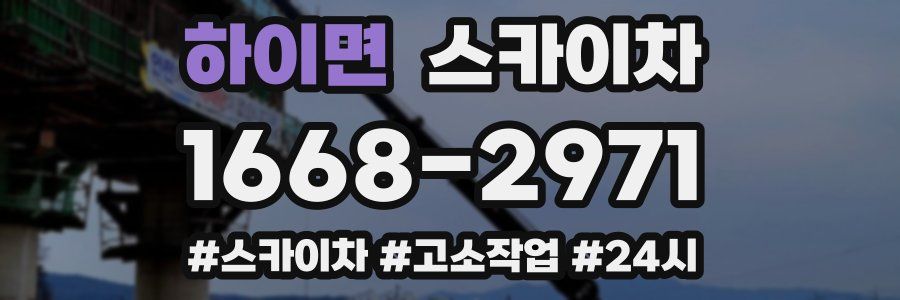 하이면 스카이차