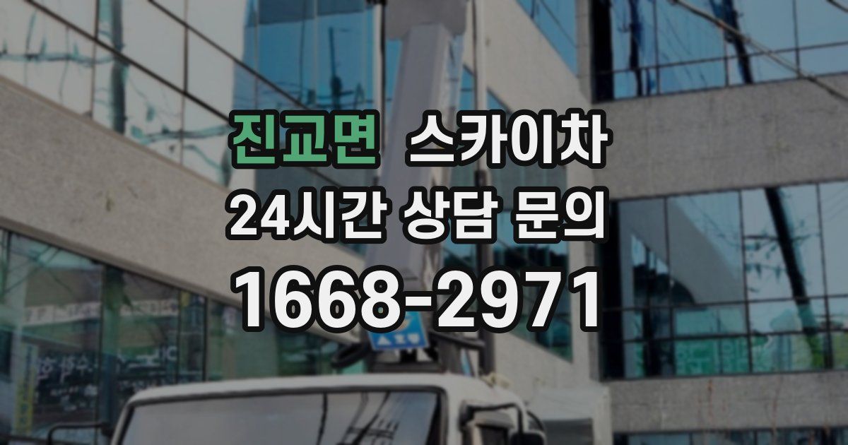 진교면 스카이차