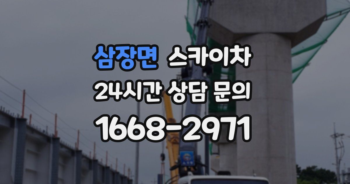 삼장면 스카이차