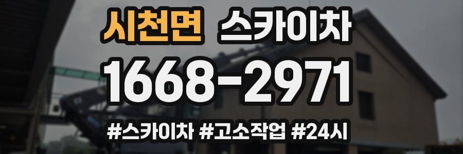 시천면 스카이차