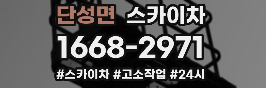 단성면 스카이차