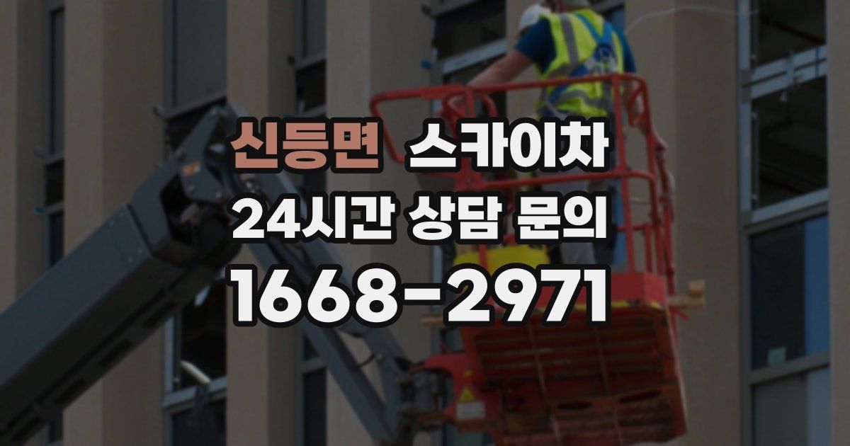 신등면 스카이차