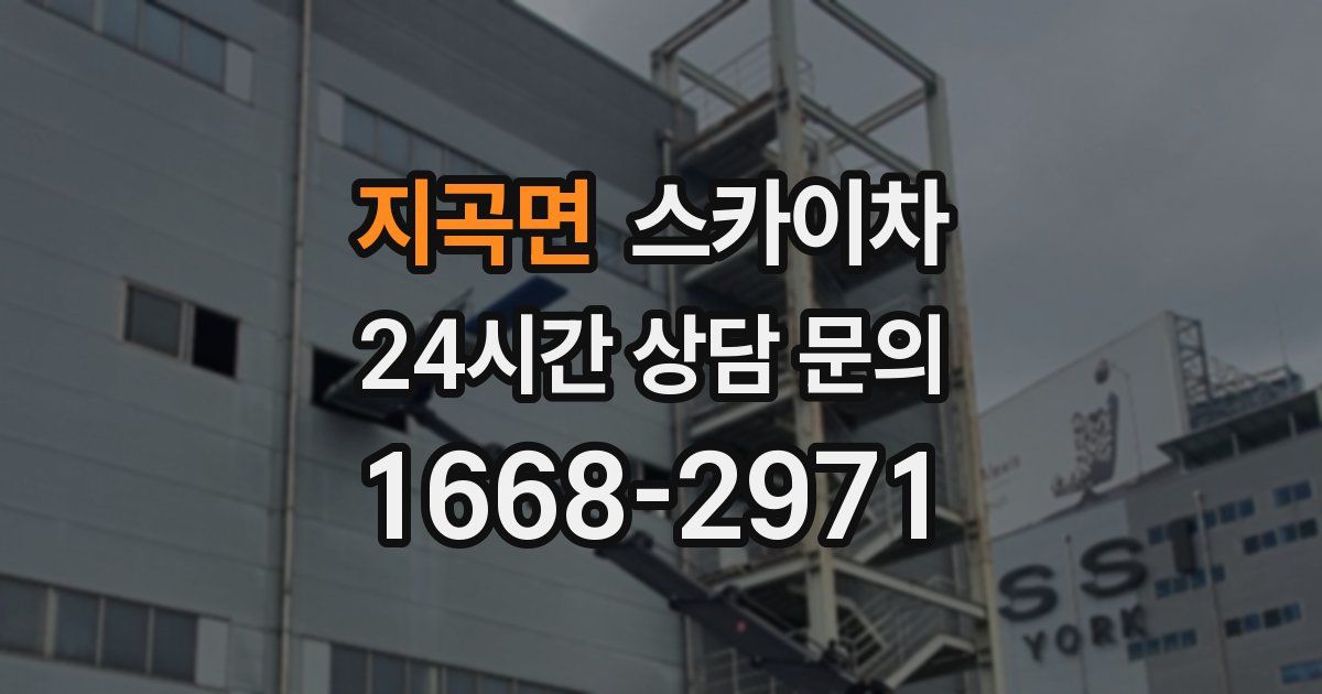 지곡면 스카이차