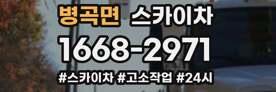 병곡면 스카이차