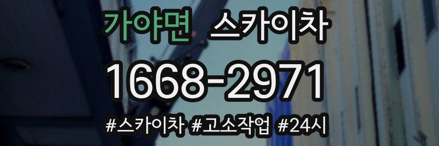 가야면 스카이차