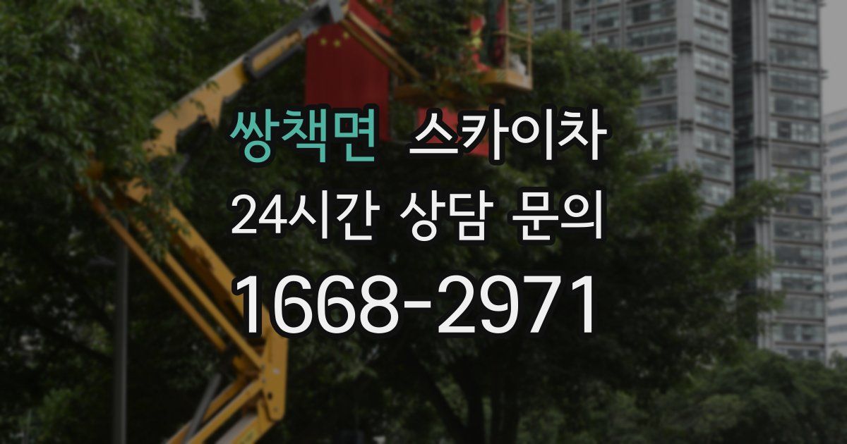 쌍책면 스카이차