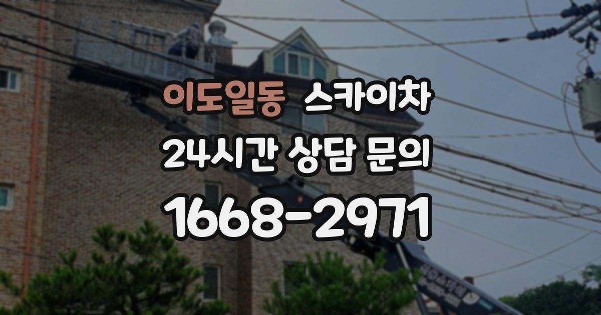 이도일동 스카이차