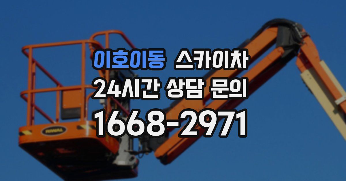 이호이동 스카이차