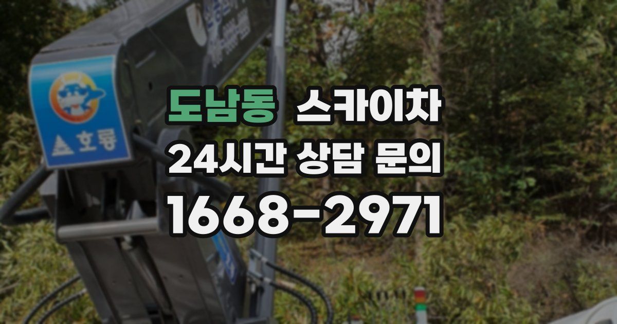 도남동 스카이차