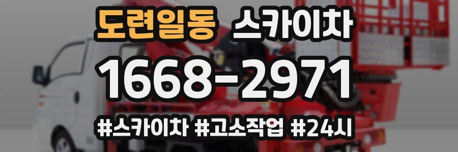 도련일동 스카이차