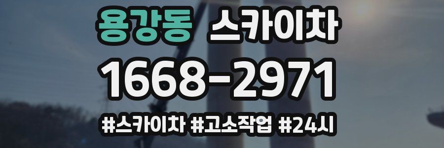 용강동 스카이차