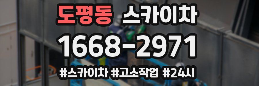 도평동 스카이차