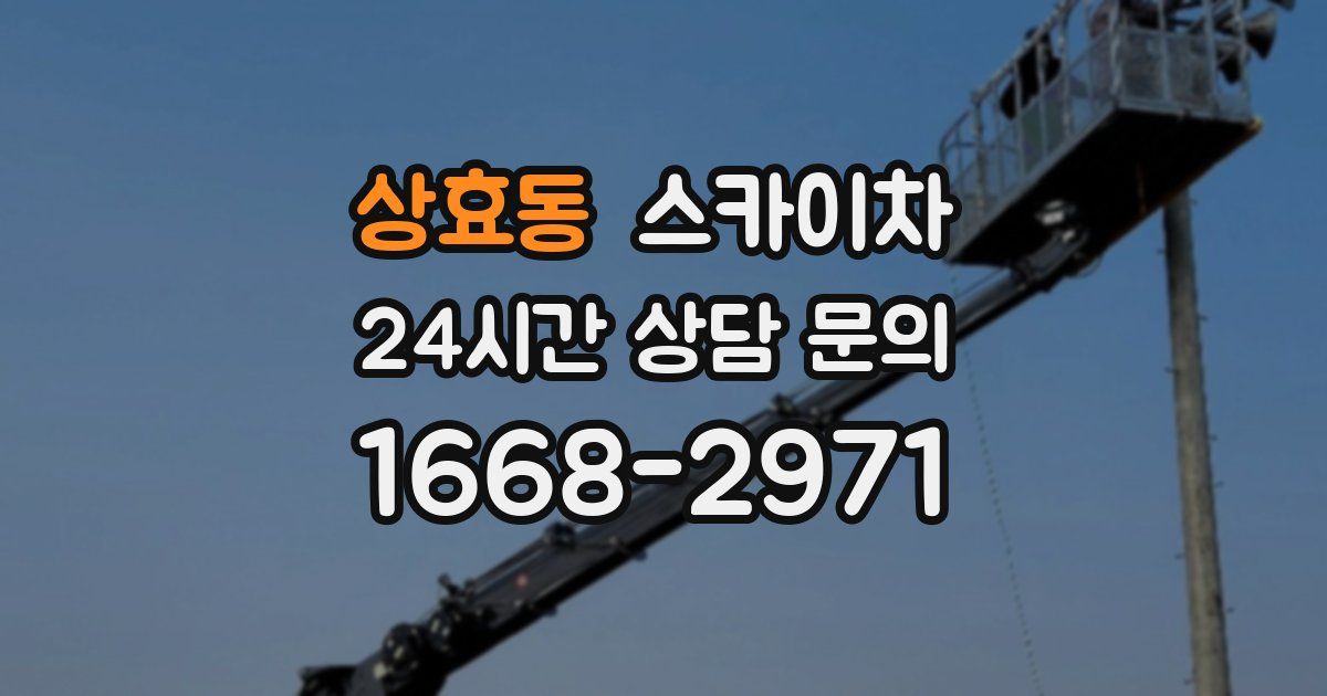 상효동 스카이차