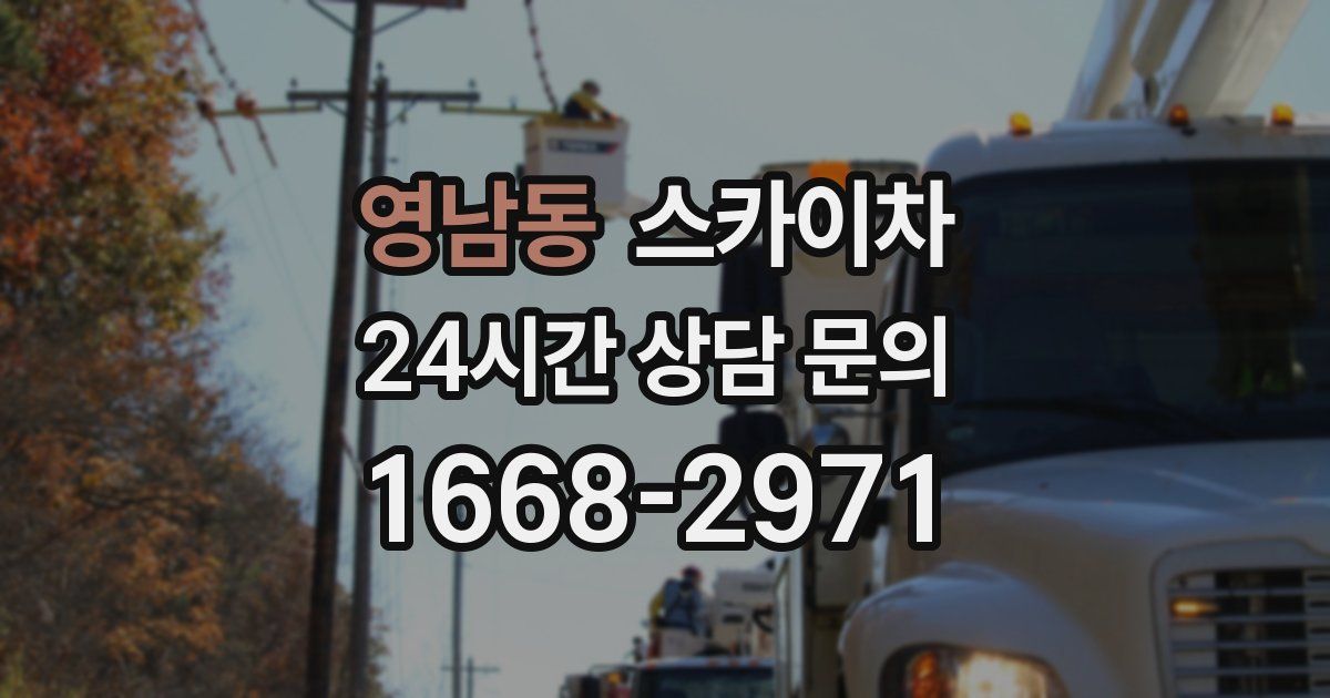 영남동 스카이차