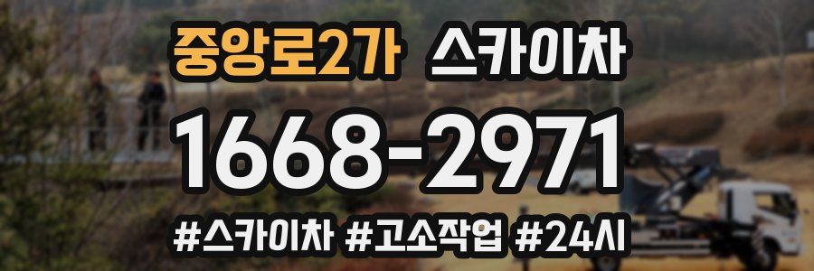 중앙로2가 스카이차