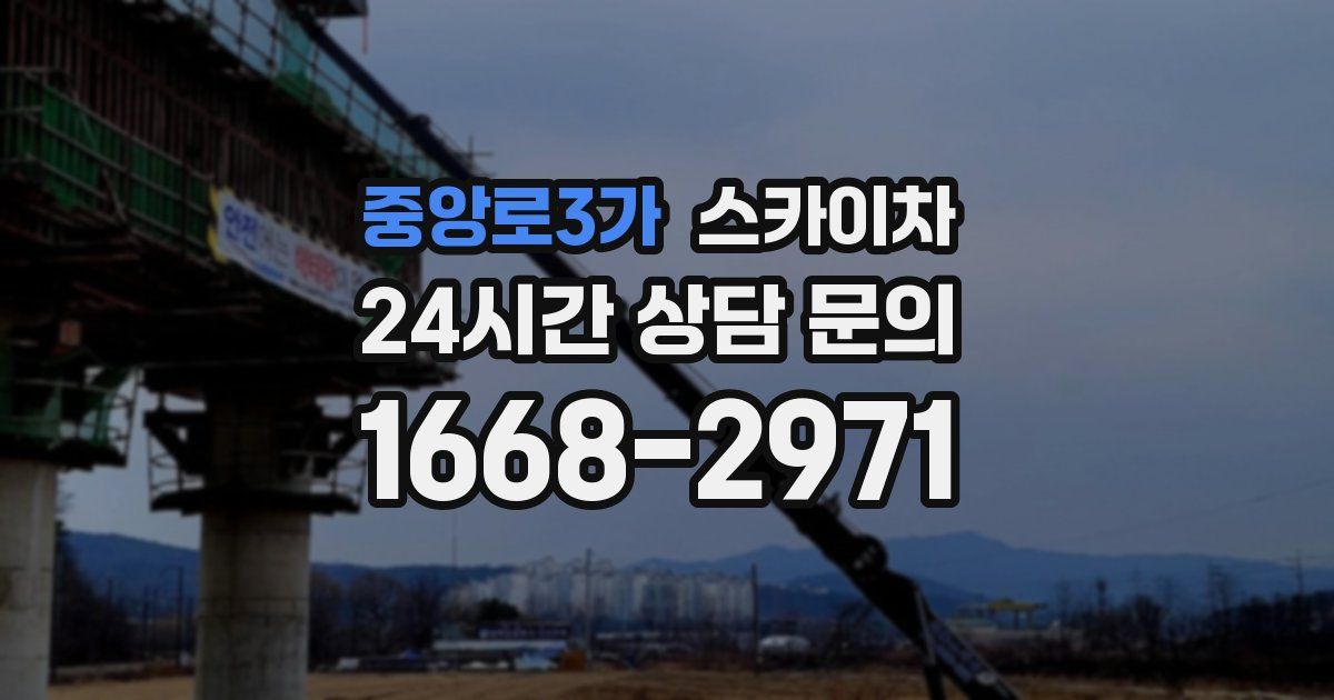 중앙로3가 스카이차