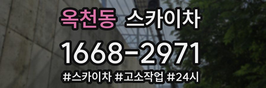 옥천동 스카이차