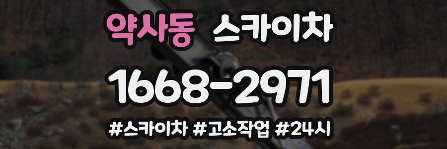 약사동 스카이차