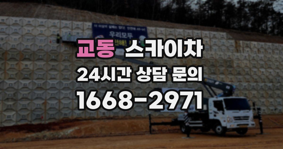교동 스카이차