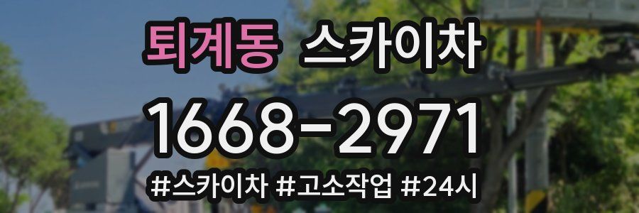 퇴계동 스카이차