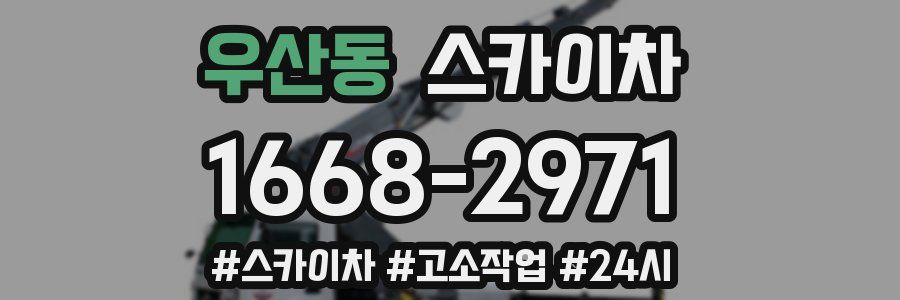 우산동 스카이차